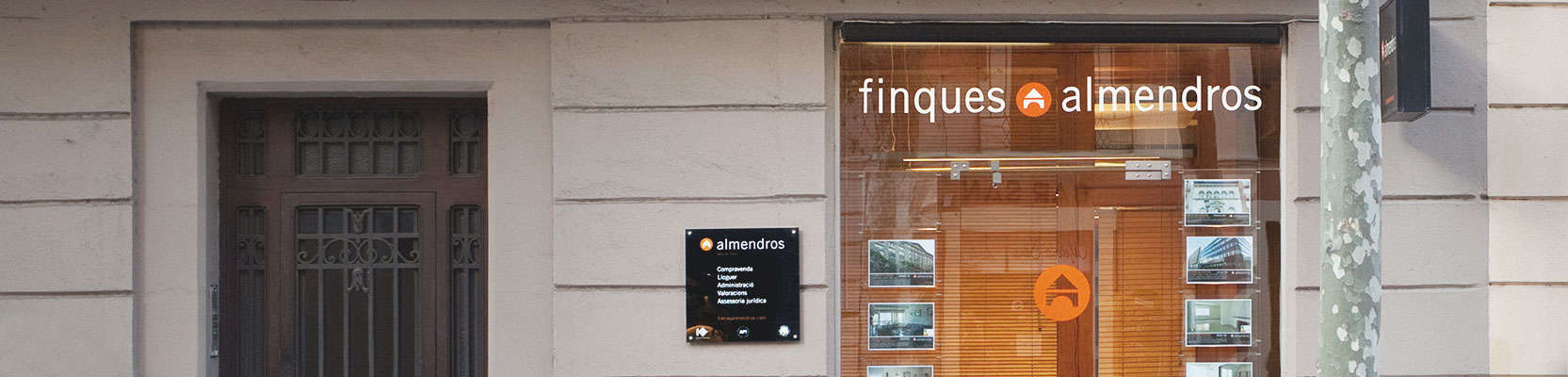 agencias inmobiliarias barcelona, fincas almendros